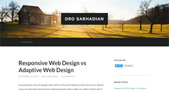 Desktop Screenshot of drosarhadian.com